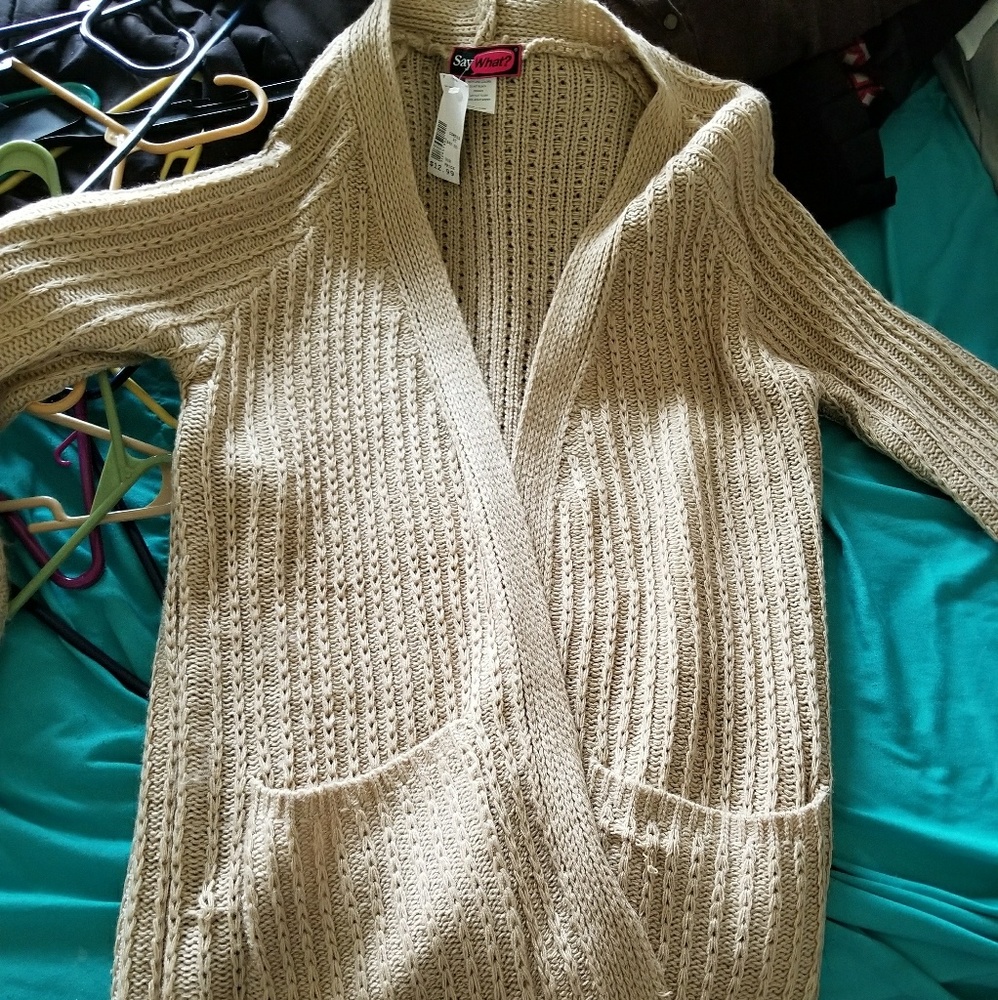 Long cardigan